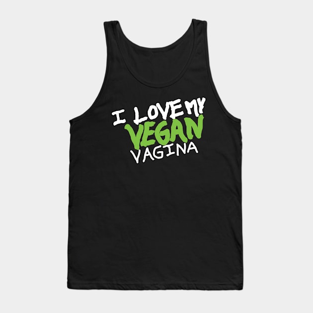 Vegan Vibes Tank Top by gnomeapple